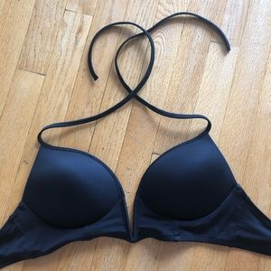 Black bathing suit top PINK- Victoria’s secret